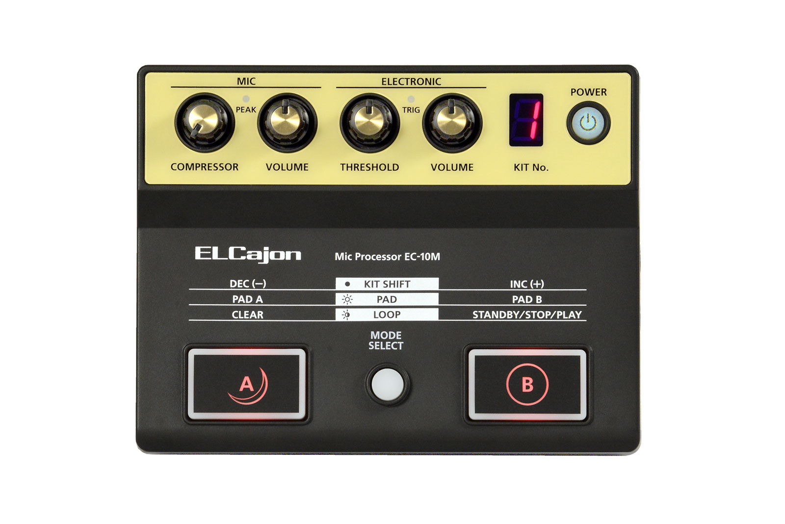 ROLAND EC-10m - Processeur Acoustique Pour Cajon