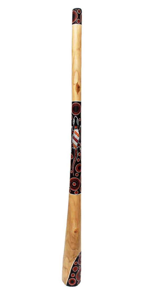 ROOTS PERCUSSION R-DT02 - DIDGERIDOO TECK PEINT 150 CM 