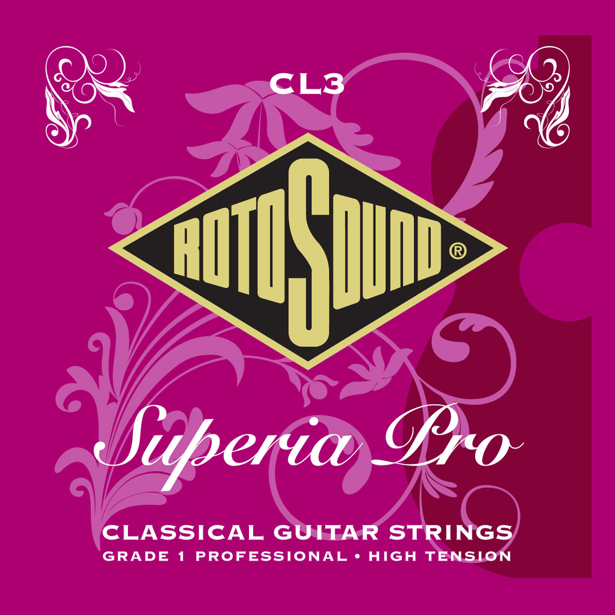 Rotosound Superia Cordes Classique Tension Forte