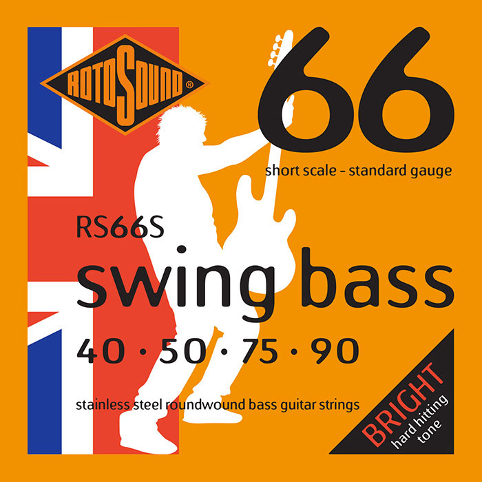 ROTOSOUND SWING BASS 66 RS66S STAINLESS STEEL SHORT 4090