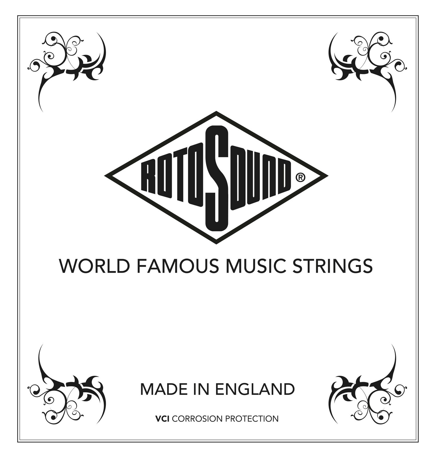 ROTOSOUND Roto NP015 Stainless Steel Plain Singles 15