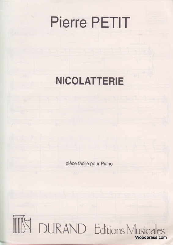 DURAND Petit Pierre - Nicolatterie