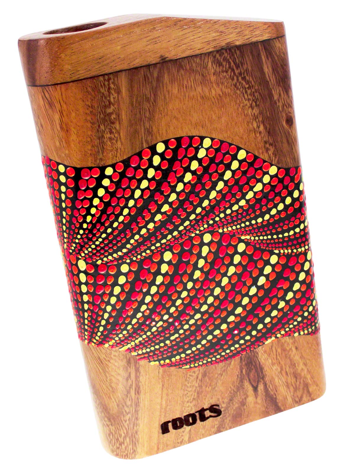 ROOTS PERCUSSION Travel Didgeridoo Peint - Tonalite D