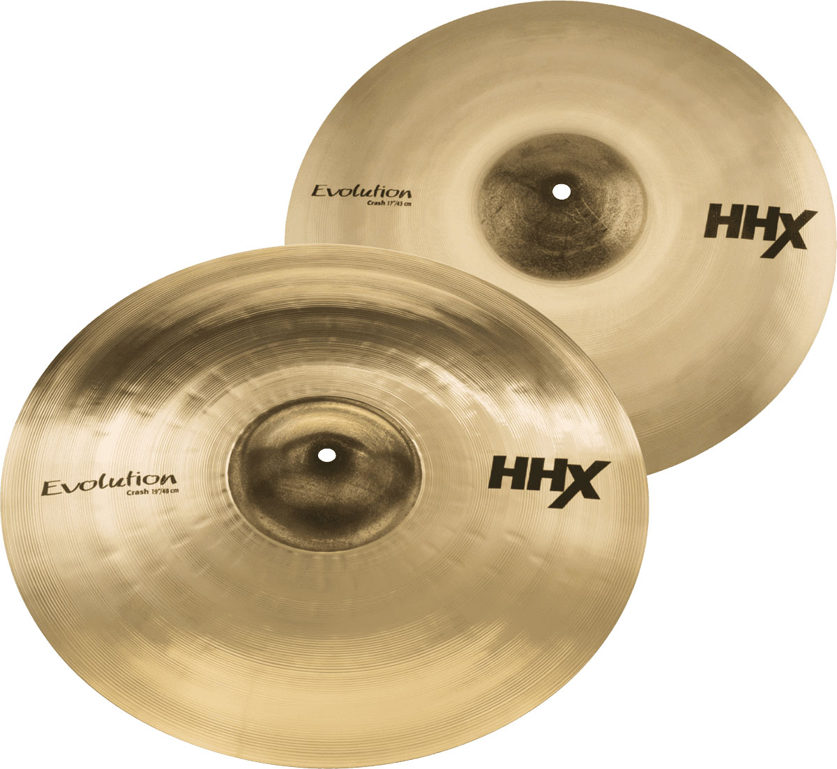 SABIAN 15004XEB Pack HHX Harmonique Evolution Crash 17
