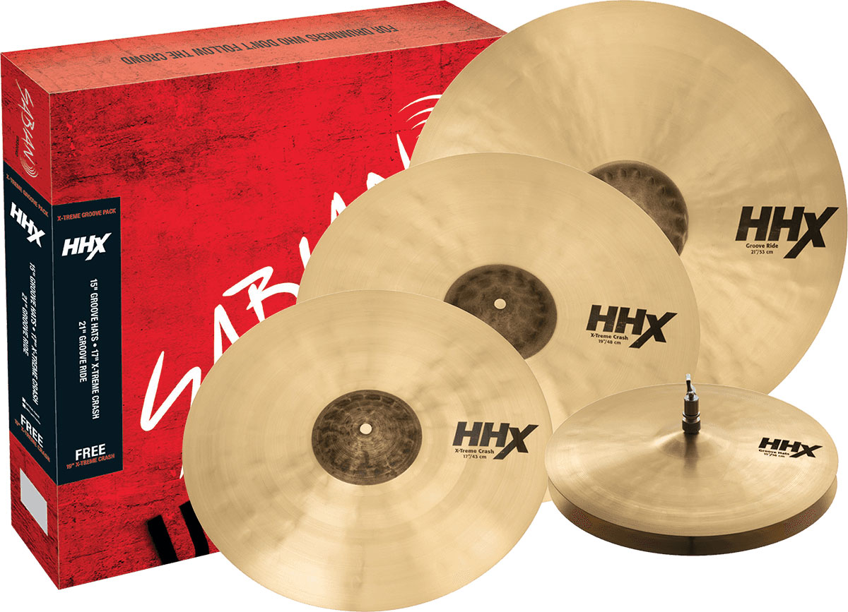 SABIAN HHX SET HARMONIQUE X-TREME GROOVE PACK - 15089XN-15