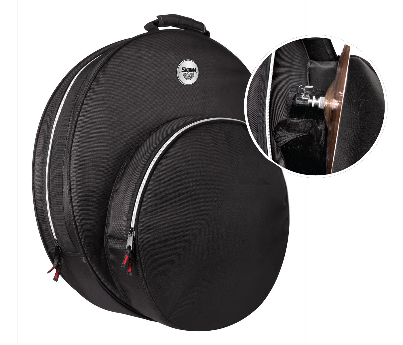 SABIAN SACO MOCHILA PARA PRATOS FAST 22
