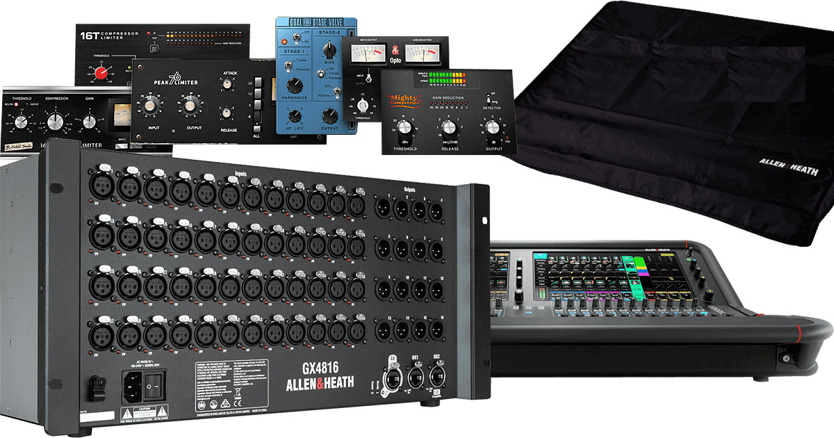 ALLEN&HEATH Pack Allen&Heath Avantis + Dpack + Mixrack Gx4816+ Housse