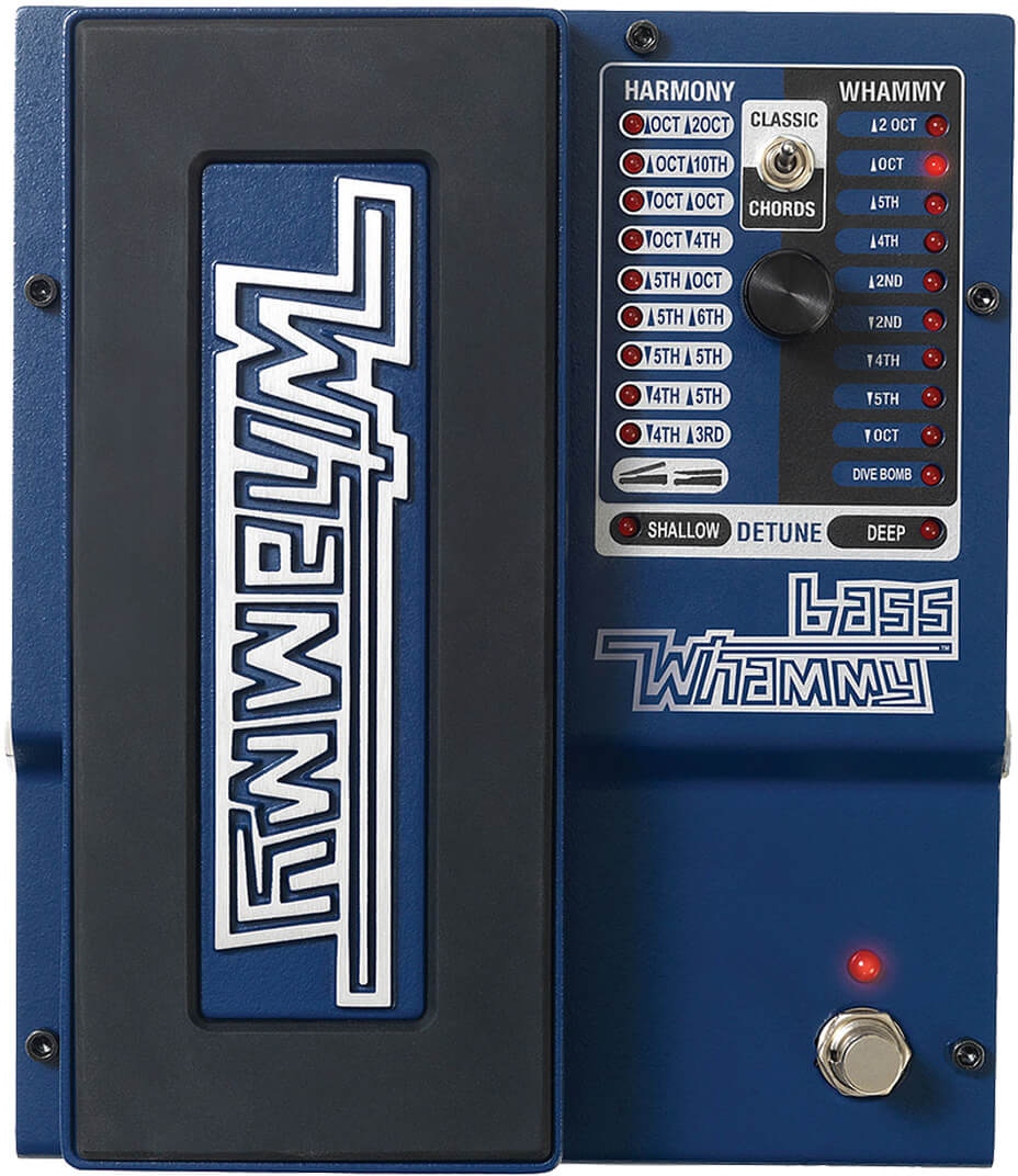 DIGITECH WHAMMY BASSE PITCH SHIFTER - HARMONISEUR
