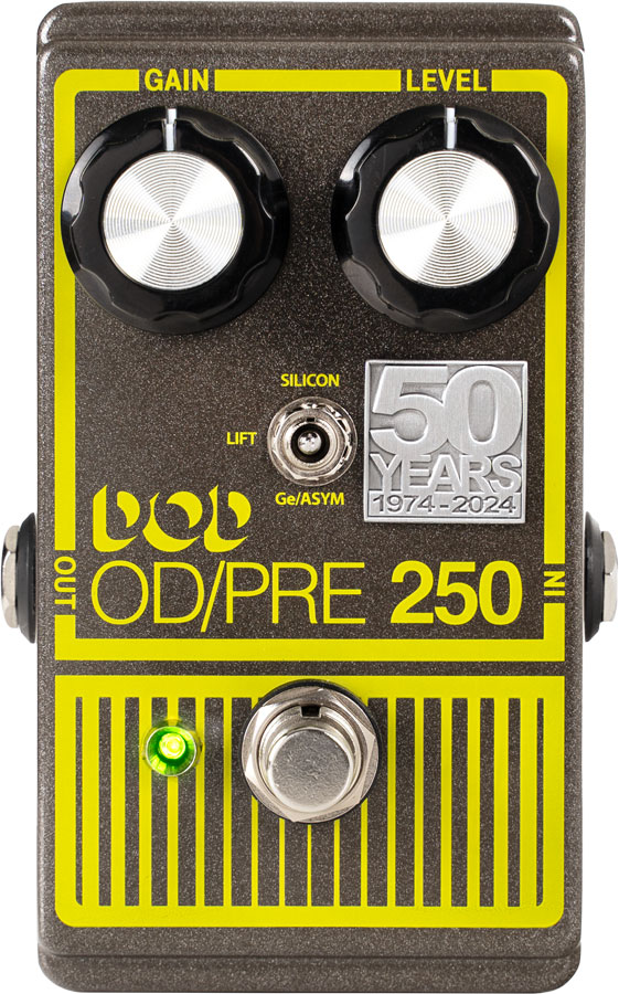 DIGITECH DOD Overdrive Preamp 250 50th Anniv. LTD
