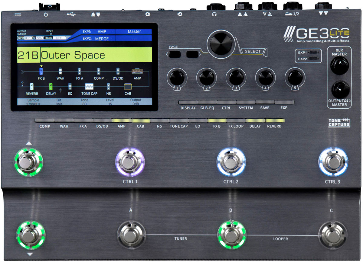 MOOER MULTI EFFETS MOOER GE300 LITE