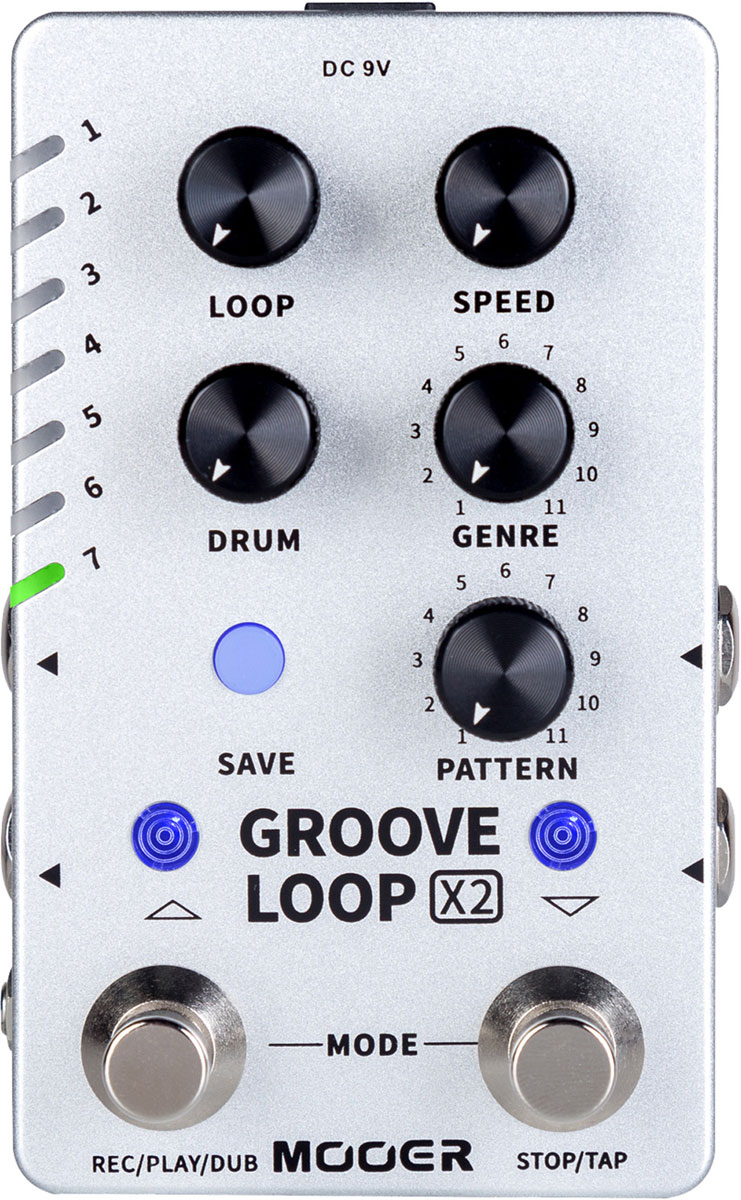 MOOER PEDAL MOOER GROOVE LOOP X2