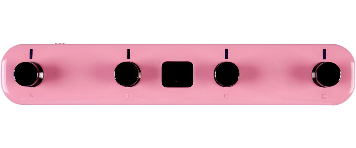 MOOER FOOTSWITCH MOOER GTRS GWF4 PINK