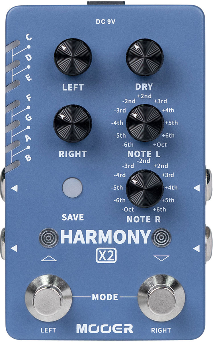 MOOER Pedale Mooer Harmony X2