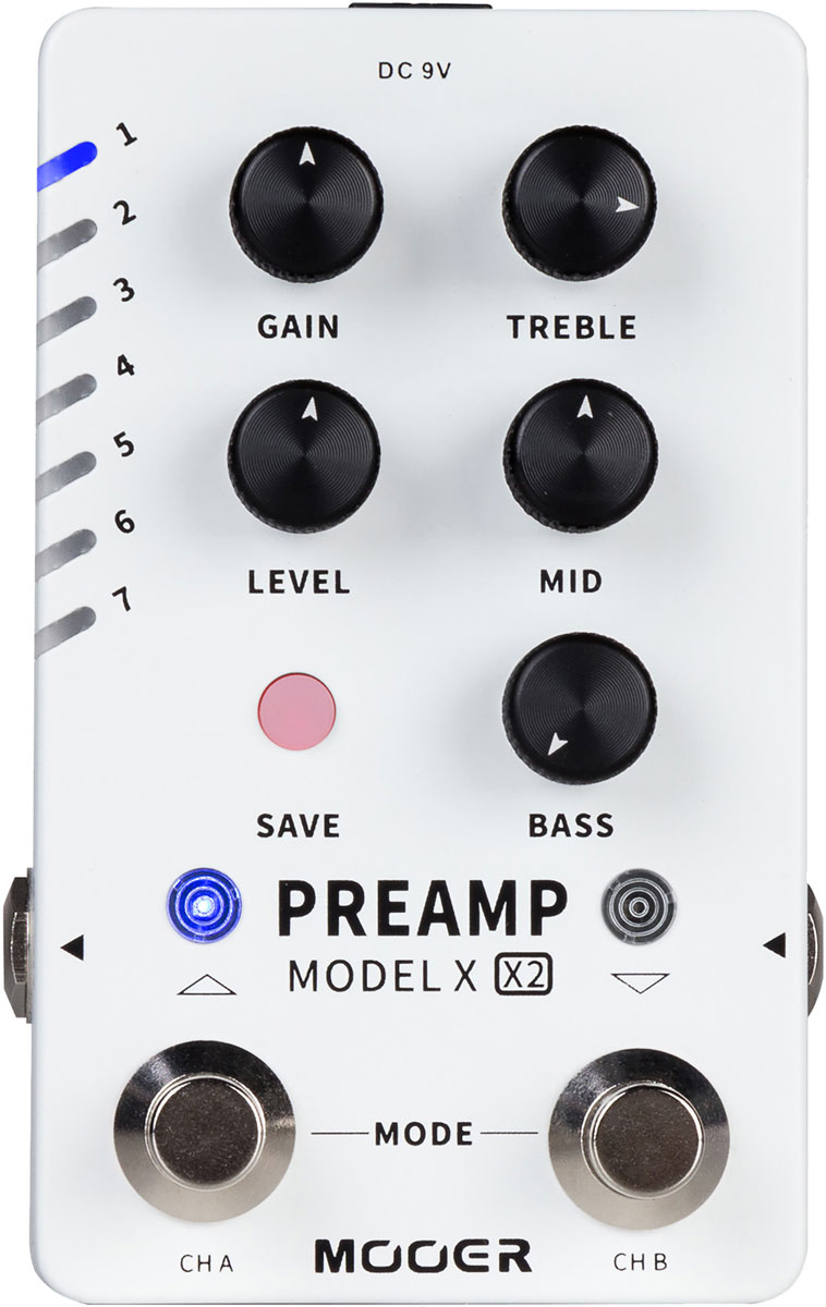 MOOER PEDAL MOOER PREAMP MODEL X X2