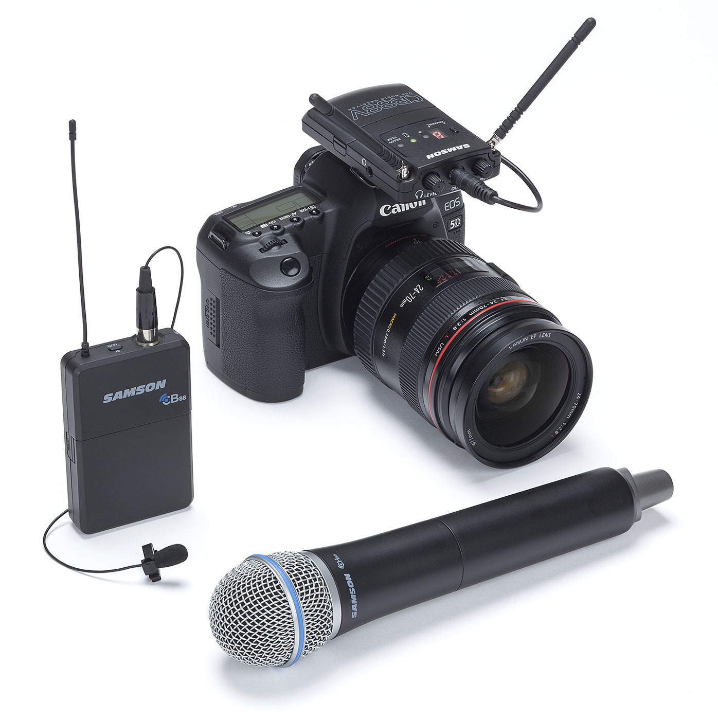 SAMSON Concert 88 Camera - Systeme Complet