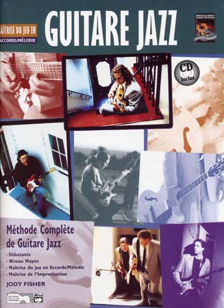 VOLONTE&CO Fisher Jody - Guitare Jazz Maitrise De Jeu En Accords / Melodies + CD - Guitare