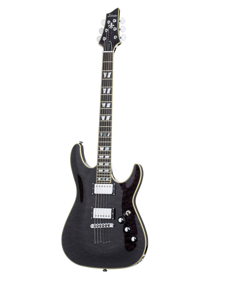Schecter C-1 Custom - See Through Black - - Buy online - Free-scores.com