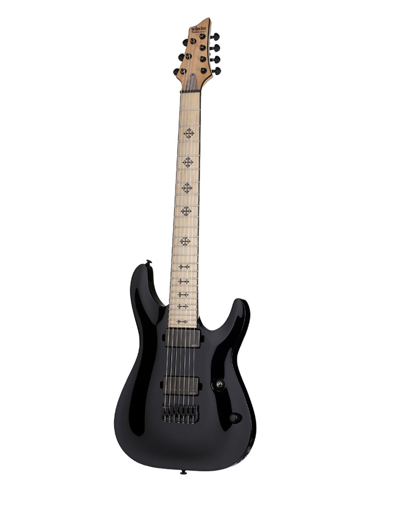 Schecter Jeff Loomis Signature 7, No Trem Black