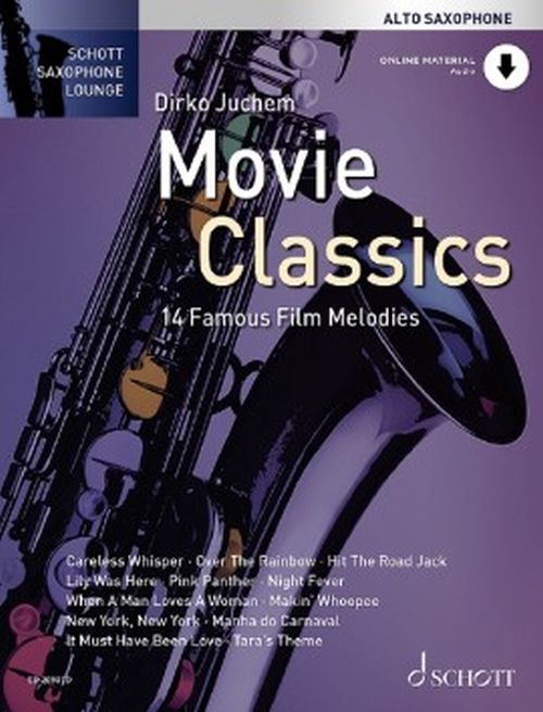 SCHOTT Juchem - Movie Classics - Saxophone Alto + Audio Online