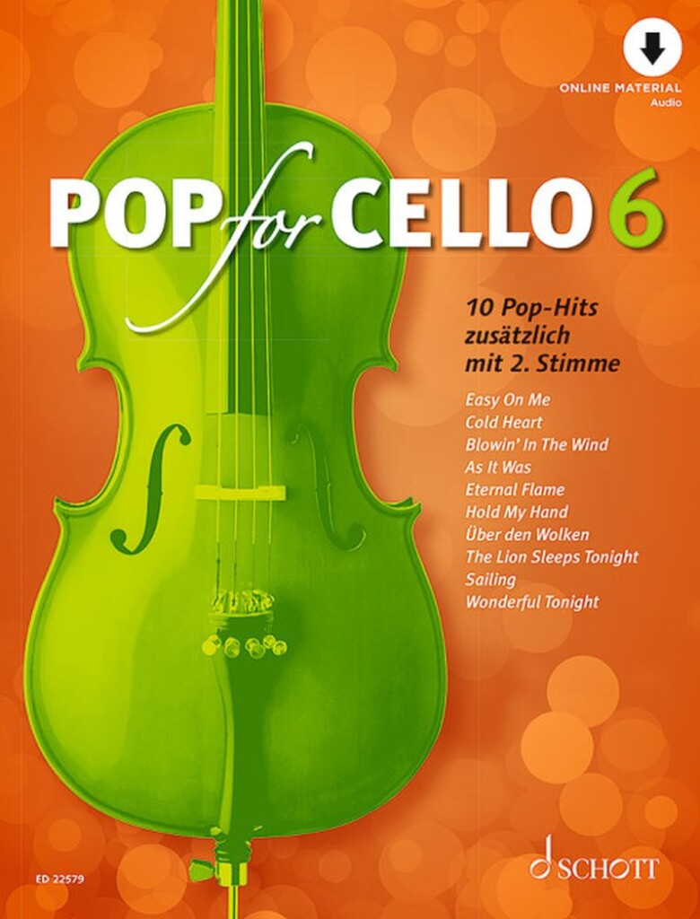 SCHOTT POP FOR CELLO 6