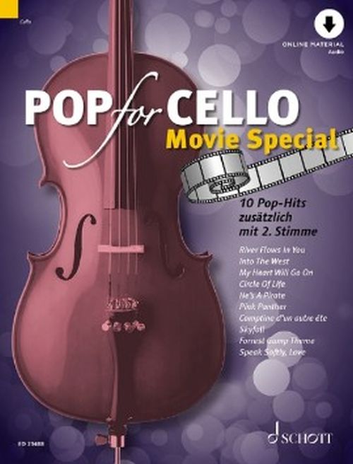 SCHOTT POP FOR CELLO MOVIE SPECIAL