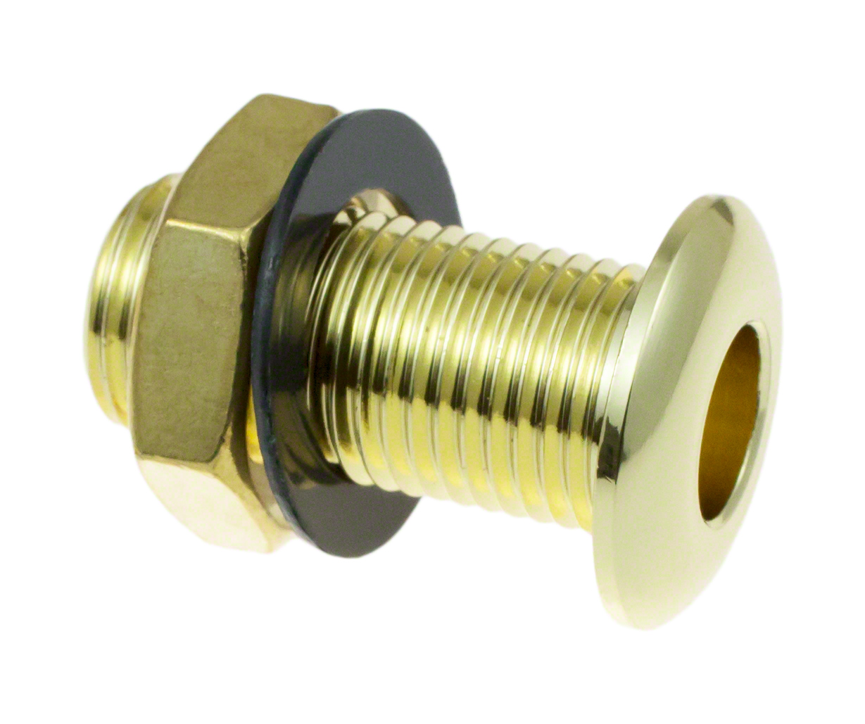SPAREDRUM AVH3-BR - DIE CAST AIR VENT GROMMET BRASS 30MM