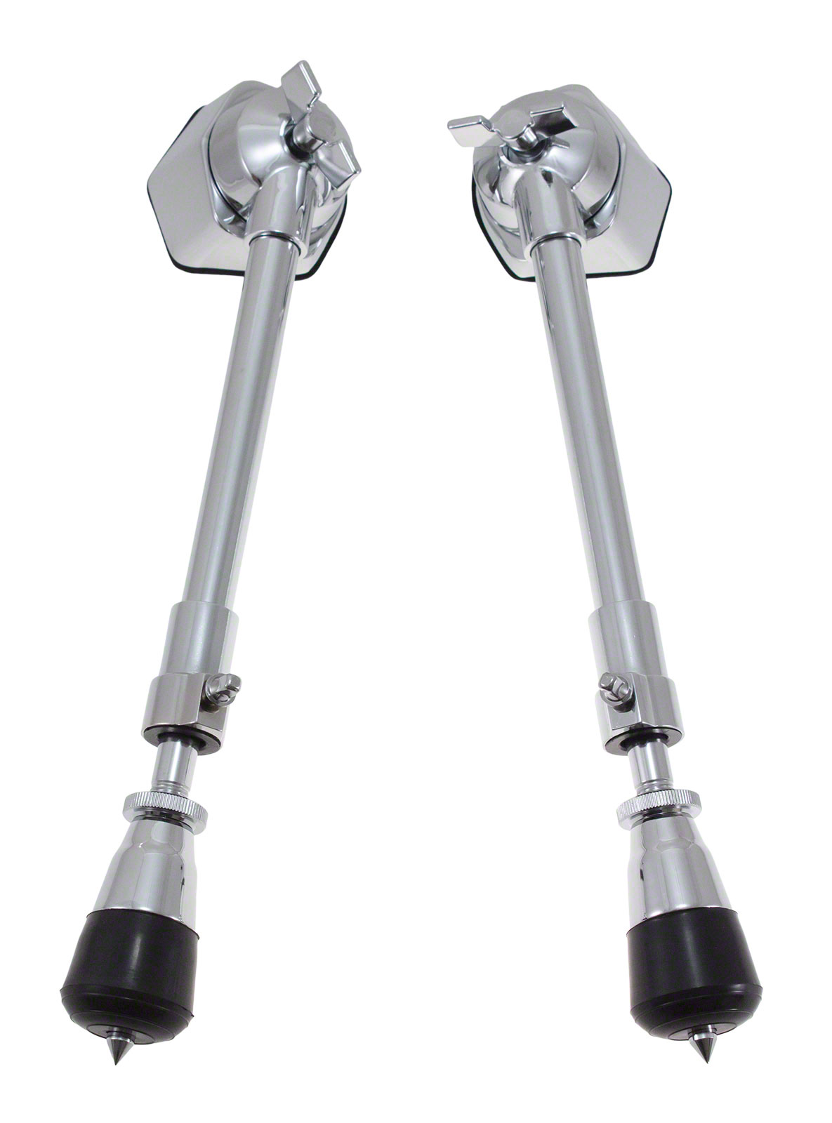 SPAREDRUM BDS10 - ADJUSTABLE STRAIGHT BASS DRUM SPURS (X2)