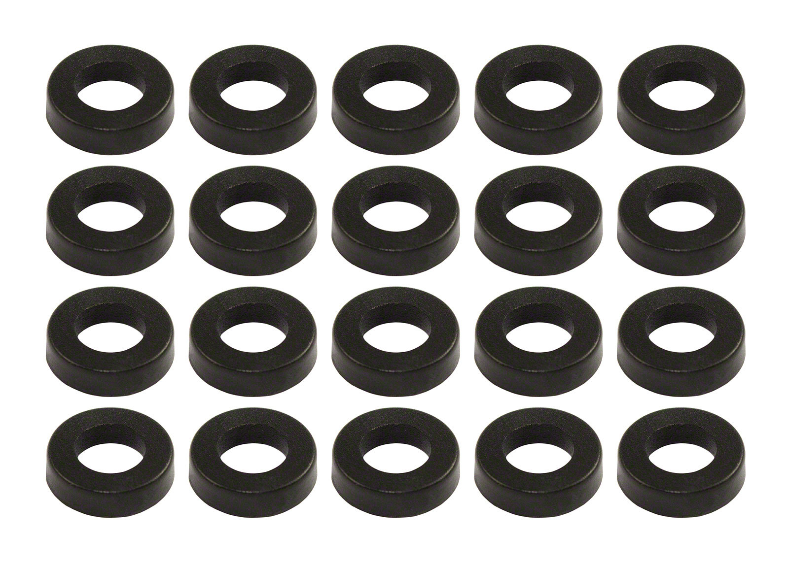 SPAREDRUM CB-B - NYLON WASHER FOR TENSION RODS - BLACK (X20)