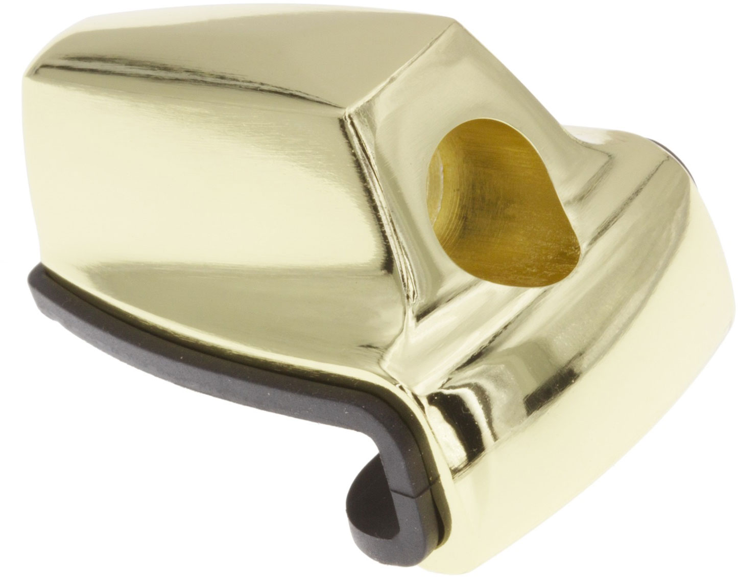 SPAREDRUM Dc6Br Die Cast Bass Drum Claw Hook With Gasket Brass Finish X1