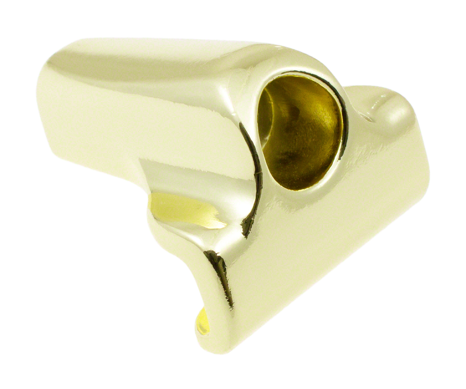 SPAREDRUM DC9BR - BASSDRUM SPANNKLAMMER PRESSGEFORMT GUMMI UNTERLEGT - GOLDFARBENE (X1)