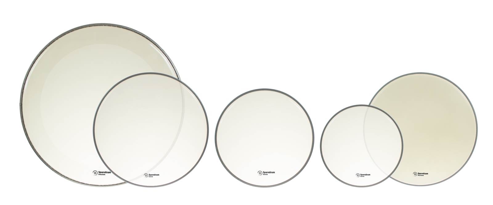 SPAREDRUM 10/12/14/14/20 Alverstone Transparente Fusion Pack