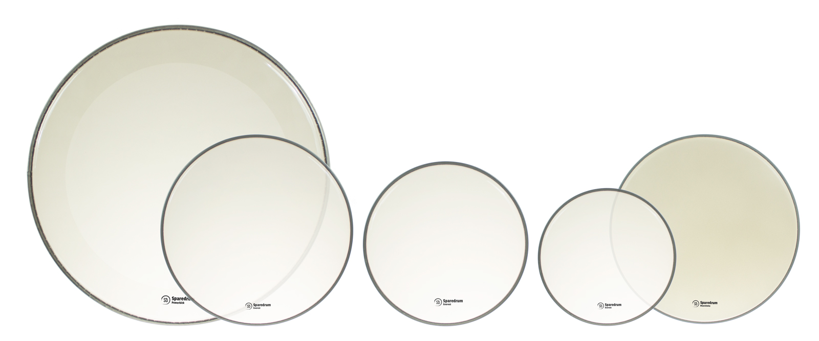SPAREDRUM 10/12/14/14/22 Alverstone Transparente Fusion Pack