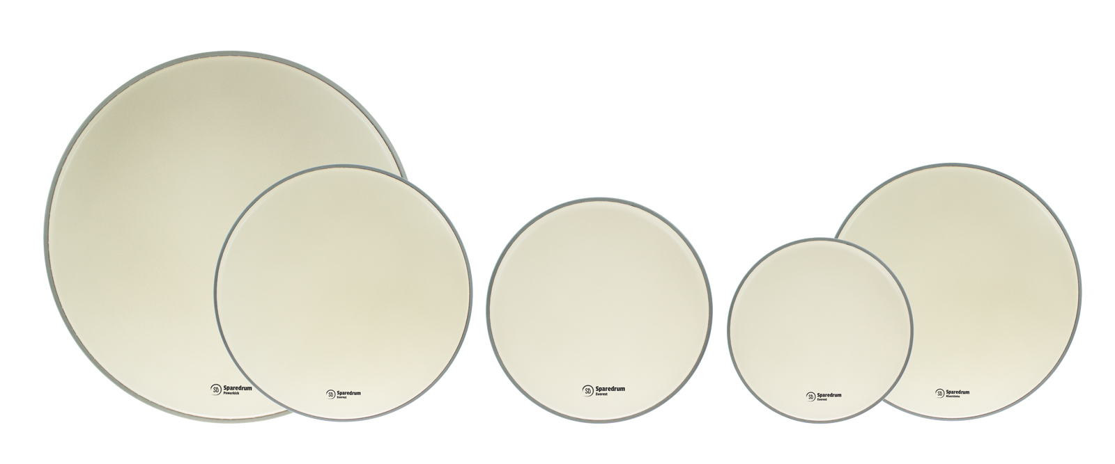 SPAREDRUM 10-12-14 + SD 14 + BD 20 EVEREST COATED FUSION PACK