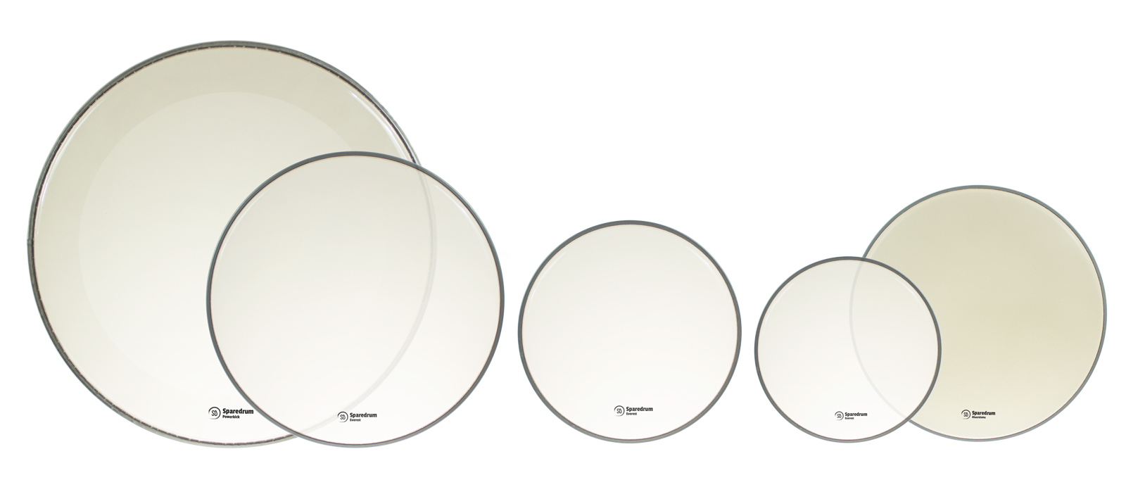 SPAREDRUM 10/12/16/14/22 Alverstone Transparente Stage Pack