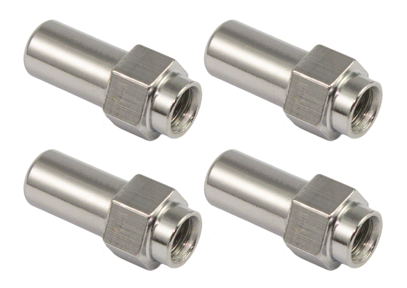 SPAREDRUM SN-HE-21B - SWIVEL NUT 21.5MM HEX HEAD - BRASS (X4)