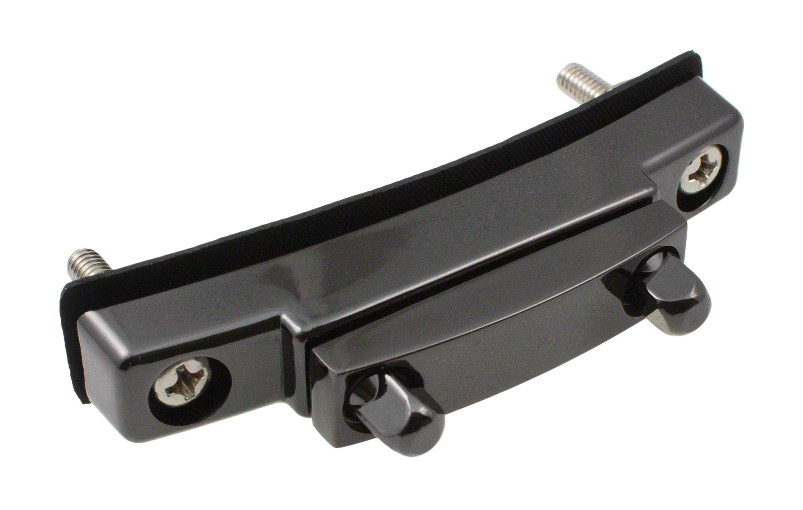 SPAREDRUM STOB1-BK - DELUXE BUTTEND - PRESS GEFORMT - 59MM LOCHABSTAND - SCHWARZE