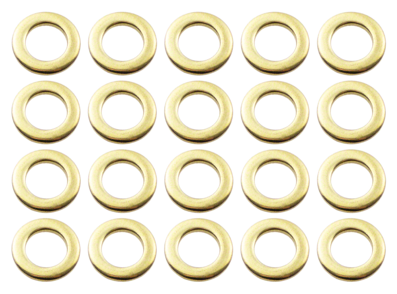 SPAREDRUM SW-BR - STAHL WASHER FR SPANNSCHRAUBEN - GOLDFARBENE (X20)
