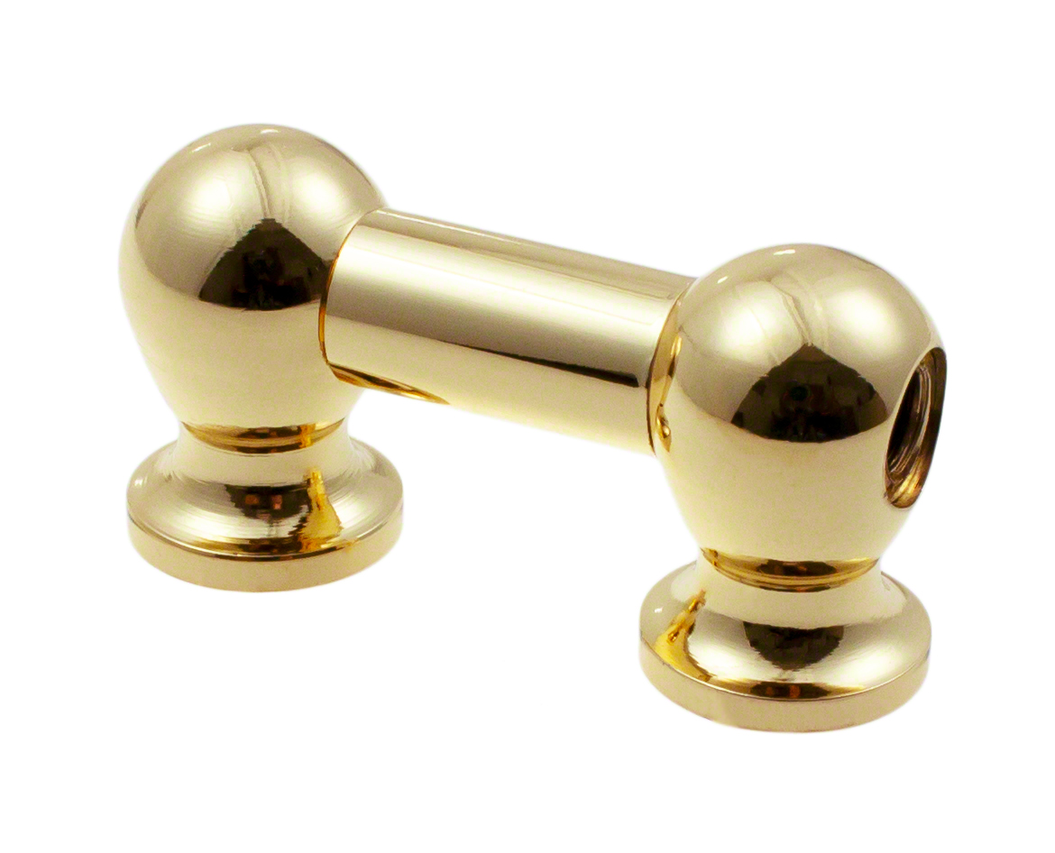 SPAREDRUM TL1S25-BR - BLOCCHETTO TUBO D'ORO - 25MM - SOLO (X1)