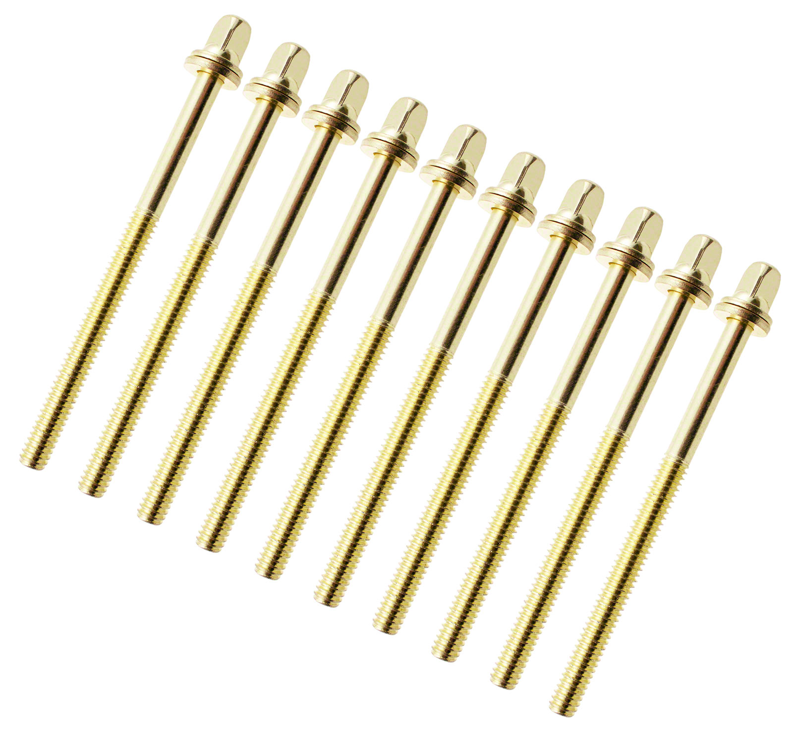 SPAREDRUM Tirant 75mm Doré Avec Rondelle - Filetage 7/32