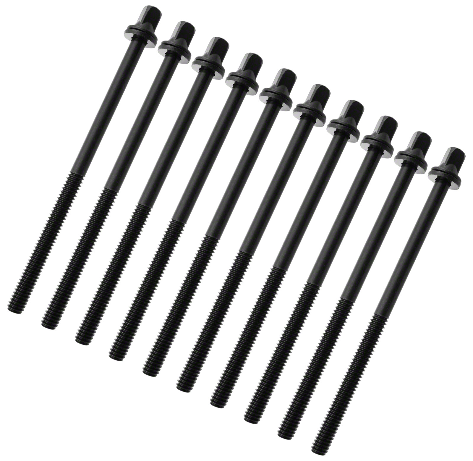SPAREDRUM TRC-90W-BK - VITE TIRANTE NERO 90MM CON RONDELLA - FILETTATURA 7/32