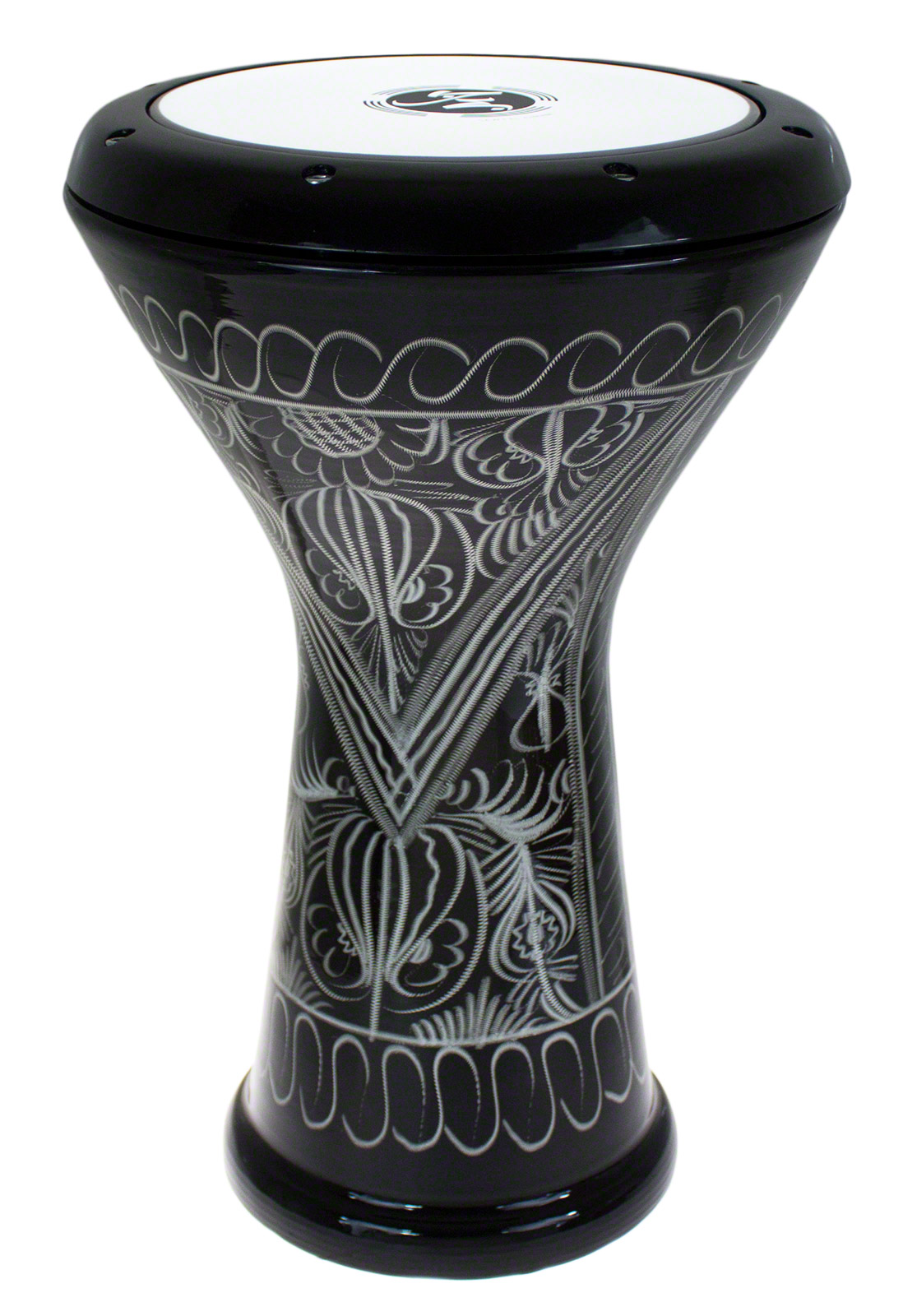 SAWT EL AHRAM EA-E-BK1 - ALU DOUMBEK - ENGRAVED BLACK