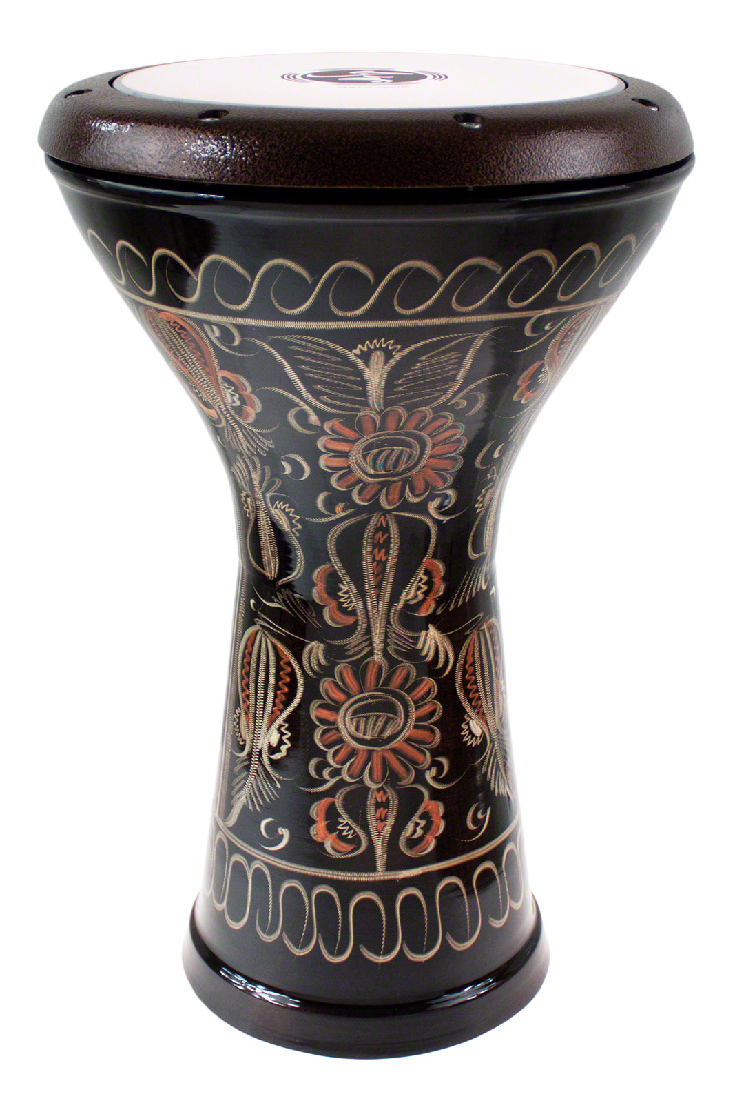 SAWT EL AHRAM COPPER DOUMBEK - ENGRAVED BLACK