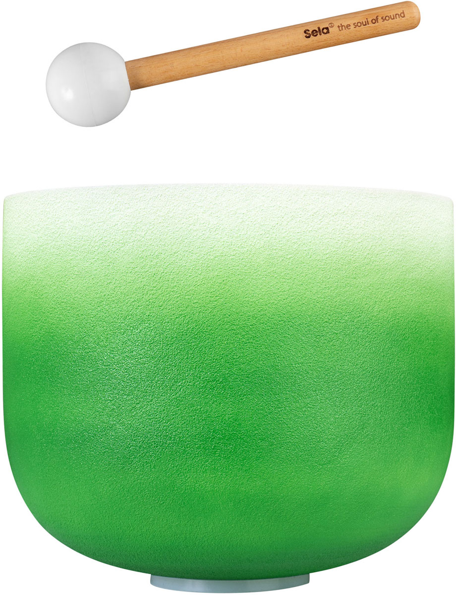 SELA PERCUSSION Crystal Singing Bowl Chakra 11