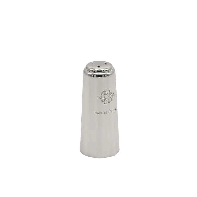 SELMER Couvre-bec Sax Soprano Argenté (Bec Ébonite)