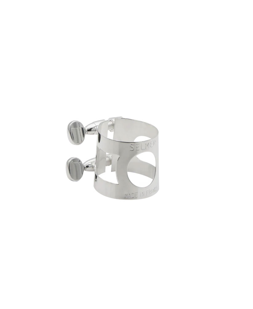 SELMER Bb CLARINET SILVER PLATED LIGATURE 