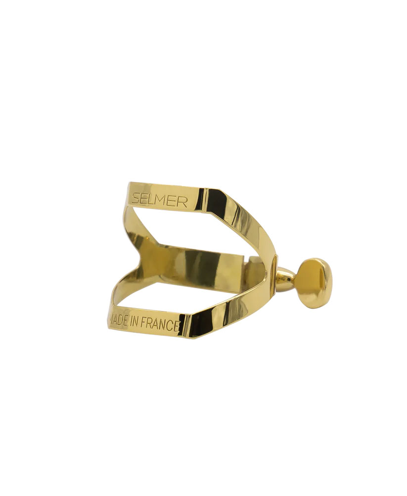 SELMER Ligature Sax Baryton/Basse Vernie (Bec Ébonite)