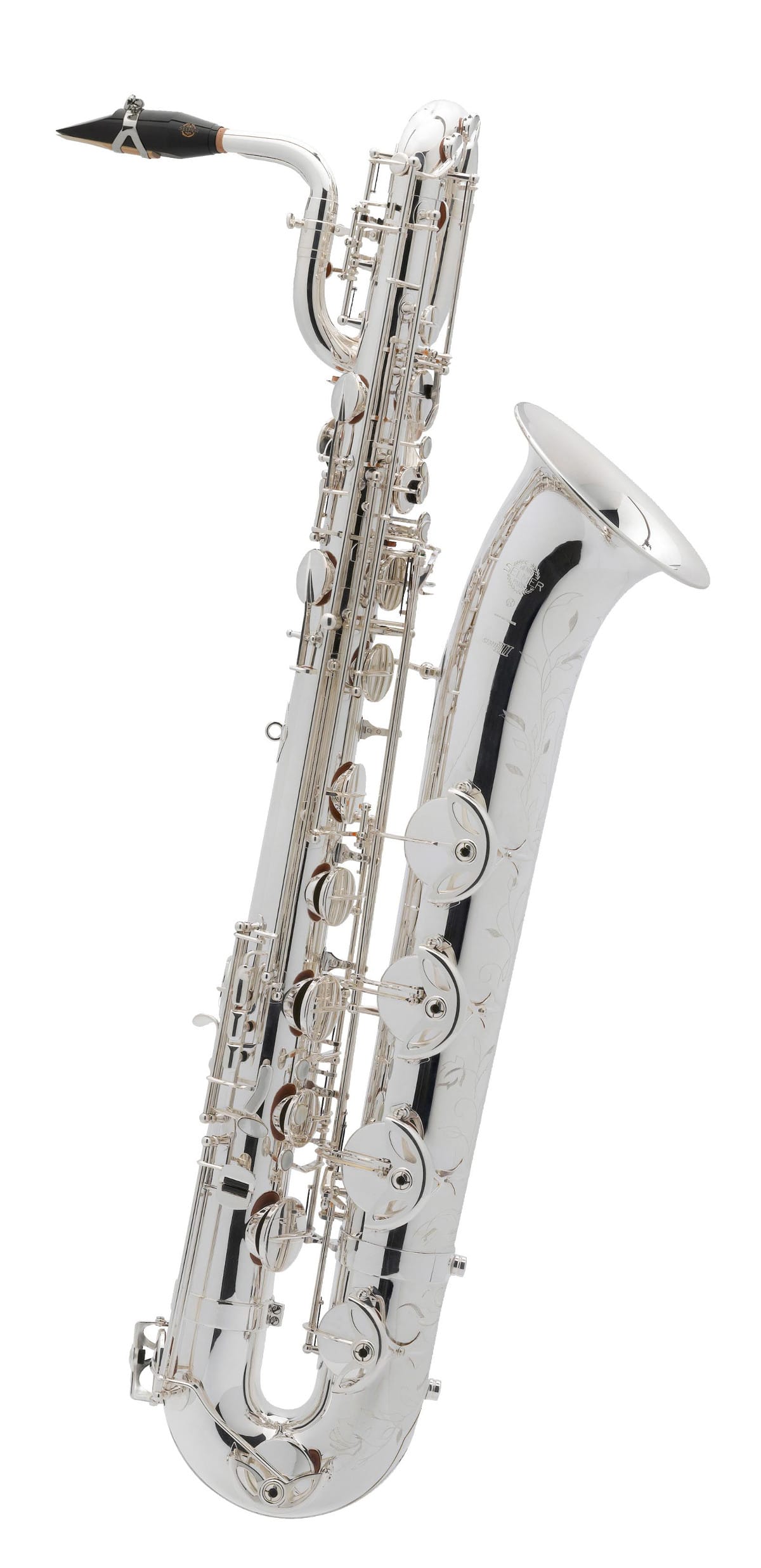 SELMER SÉRIE III - BARYTON MIB ARGENTÉ GRAVÉ