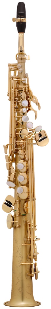 SELMER SÉRIE III - SOPRANO SIB BROSSÉ GOLD GRAVÉ