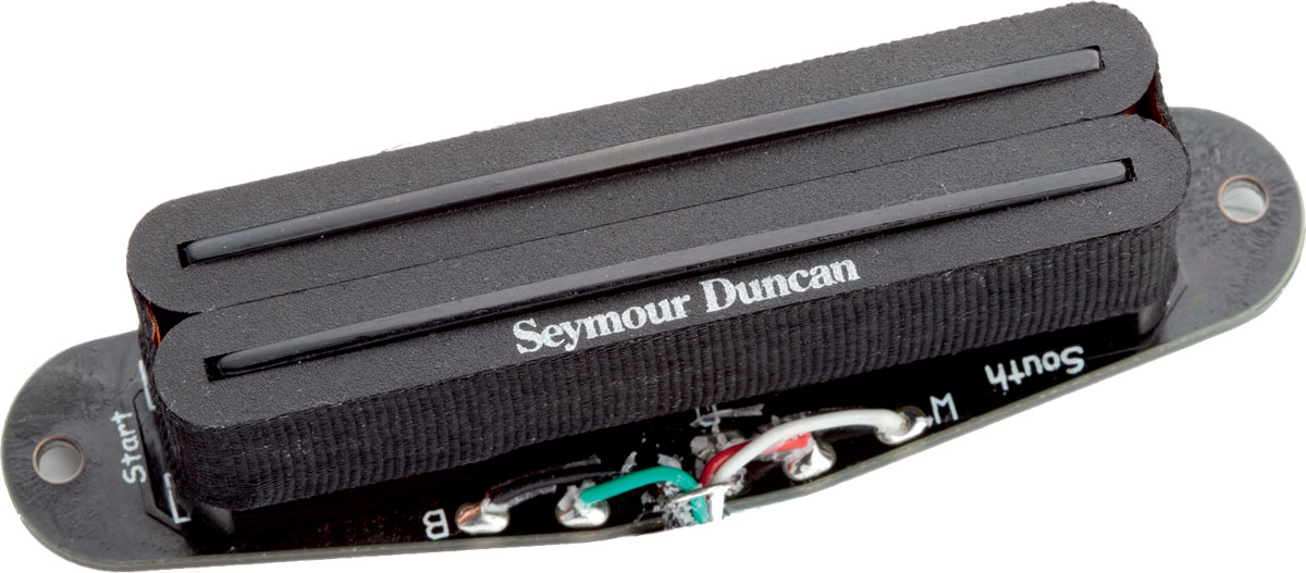 SEYMOUR DUNCAN STHR-1N - HOT RAILS RHYTHM TELE MANCHE NOIR