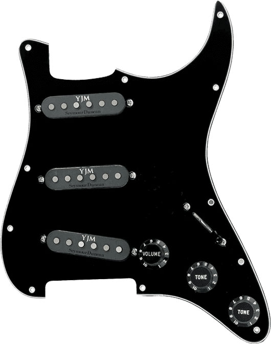 SEYMOUR DUNCAN STK-S10PGD - Stack - Plaque Yjm Fury Noir